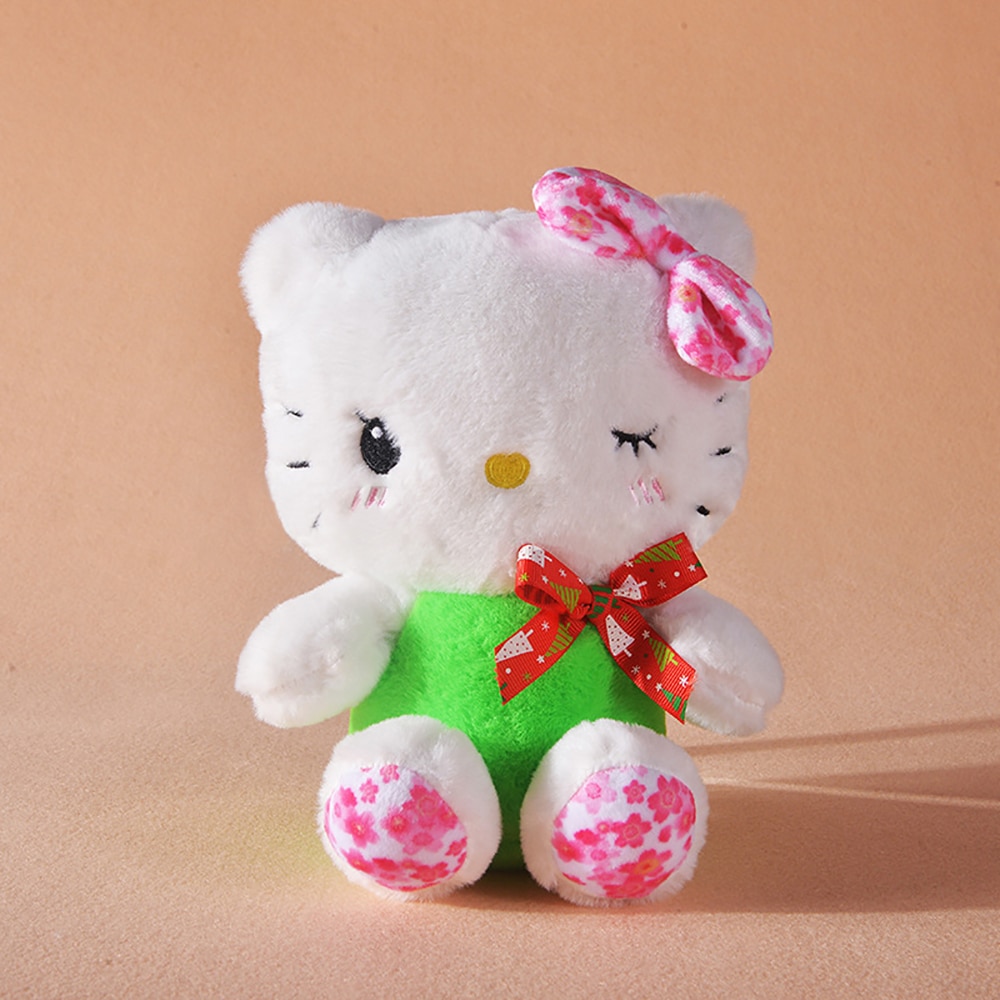 Sanrio Hello Kitty Plush Toy Kawaii Sakura KT Cat Stuffed Doll Cute Cartoon Soft Animal Plushie 1 - Hello Kitty Plush