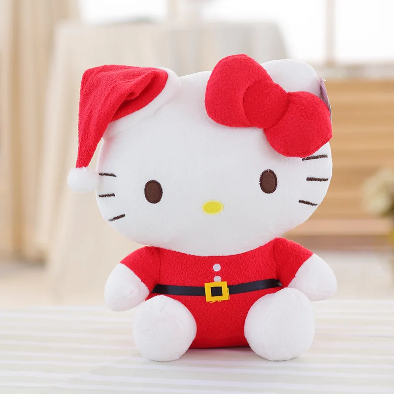 30cm Sanrio Doll Stuffed Toy Cat Doll Hello Kitty Doll Plush Toy Christmas Gift 1 - Hello Kitty Plush