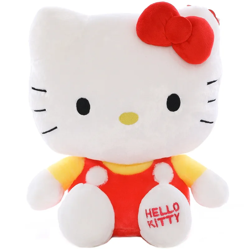 30cm Sanrio Hello Kitty Doll Fruit Strawberry Grape Cat Doll Children Plush Toy Girl Bedroom Decoration 3 - Hello Kitty Plush