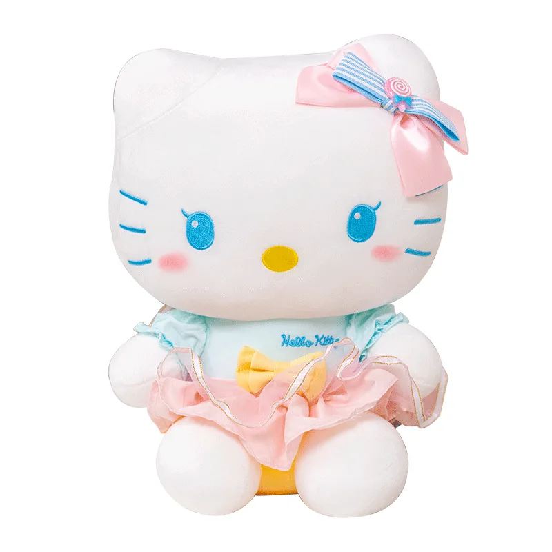 Genuine Sanrio Hello Kitty Doll Plush Toys Girl s Doll Kwaii Hello Kitty Plush Doll Cupid - Hello Kitty Plush