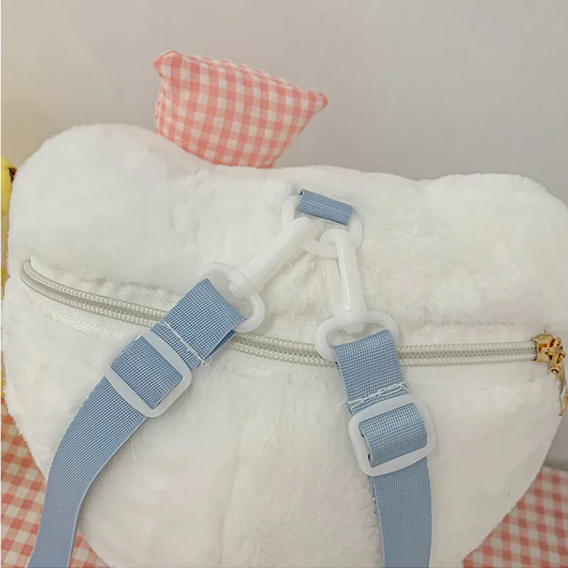 New Sanrio Hello Kitty Kawaii Plush Backpack Stuffed Animals Dolls Toys Plushie Bag Anime Cartoon Kt 3 - Hello Kitty Plush
