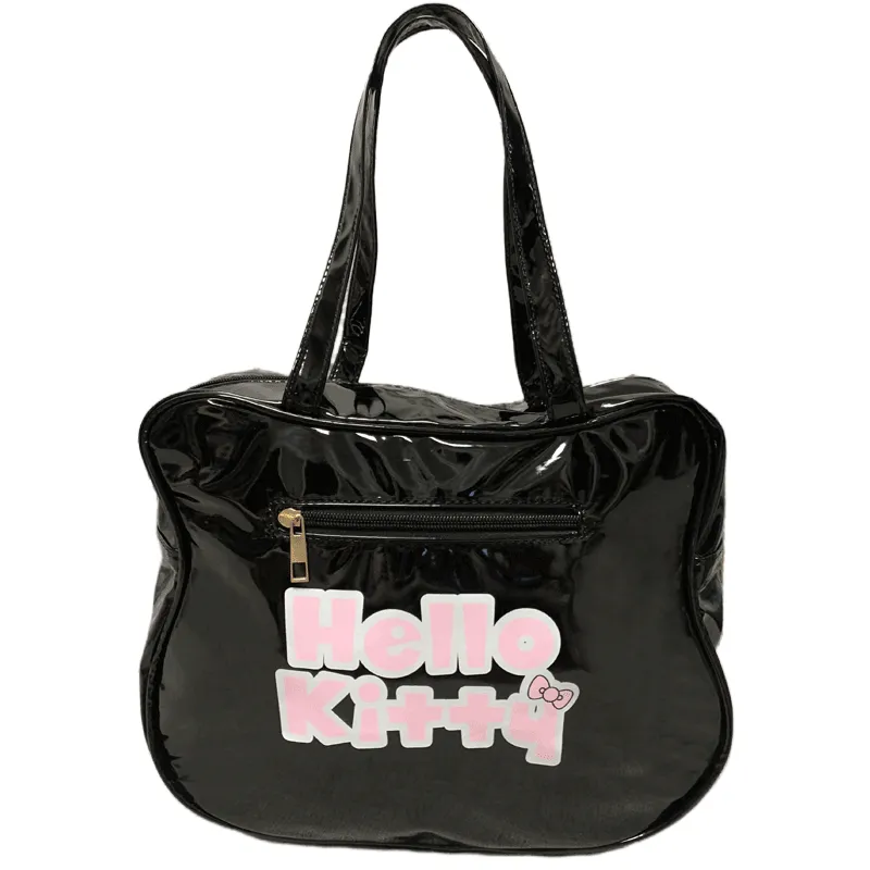 Travel Organizer Hello Kitty Handbags Y2k Bag 12 4inch 9 06inch 2023 Cartoon Print Tote Bag 1 - Hello Kitty Plush