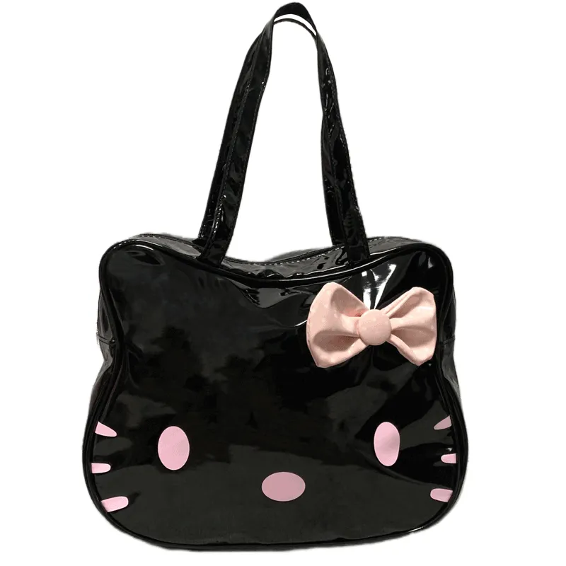 Travel Organizer Hello Kitty Handbags Y2k Bag 12 4inch 9 06inch 2023 Cartoon Print Tote Bag - Hello Kitty Plush